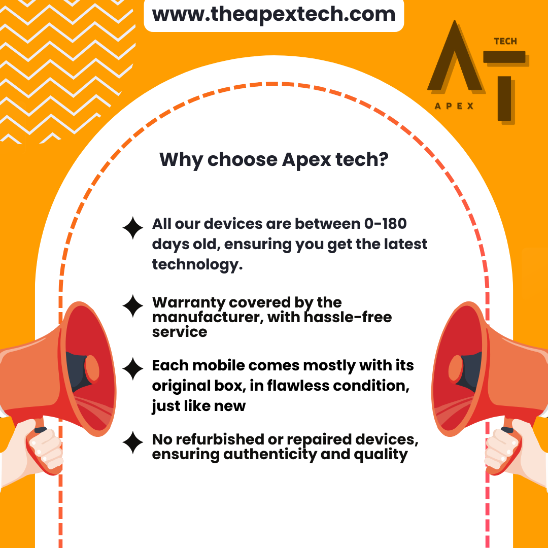 Why Choose ApexTech? for used phone under warranty 
