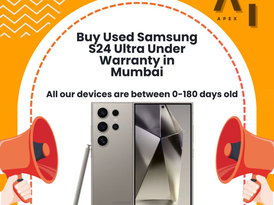 Buy used Samsung S24 Ultra Under Warranty in Mumbai